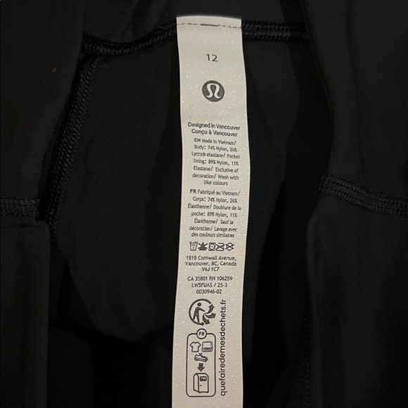Lululemon Wunder Under SmoothCover HR Leggings 28” Black 6,8,10,12 & 14 NWT - Picture 12 of 14